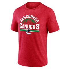 Vancouver Canucks Represent Tri-Blend T-Shirt - Red - NHL 202545585