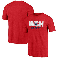 Washington Capitals Shoot to Score Tri-Blend T-Shirt - Red - NHL 202545597