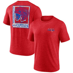 Washington Capitals Earnest Will Tri-Blend T-Shirt - Red - NHL 202545598