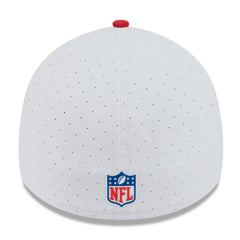 Kansas City Chiefs New Era 2025 NFL Training Camp 39THIRTY Flex Hat White/Red