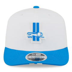 Detroit Lions New Era 2025 NFL Training Camp Throwback Logo 9SEVENTY Adjustable Hat White/Blue