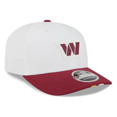 Washington Commanders New Era 2025 NFL Training Camp 9SEVENTY Adjustable Hat White/Burgundy