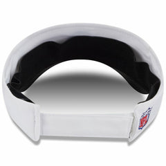 Pittsburgh Steelers New Era 2025 NFL Training Camp Adjustable Visor White/Black