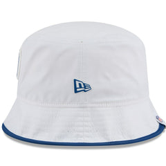 Indianapolis Colts New Era 2025 NFL Training Camp Stretch Bucket Hat White