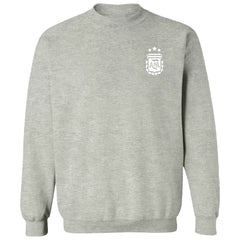 Argentina National Team Vive La Fete Women's Impressions Artwork Pullover Sweatshirt Gray