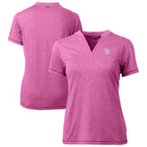 San Diego Padres Cutter & Buck Forge Heathered Stretch Blade Top - Light Pink - MLB on Sale