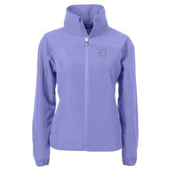 Seattle Mariners Cutter & Buck Women's Charter Eco Recycled Full-Zip Jacket - Lavender - MLB Online