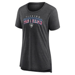 Florida Panthers Women's Proud Tri-Blend T-Shirt - Gray - NHL 202552482