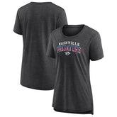 Nashville Predators Women's Proud Tri-Blend T-Shirt - Gray - NHL 202552486
