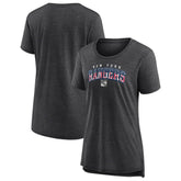 New York Rangers Women's Proud Tri-Blend T-Shirt - Gray - NHL 202552489