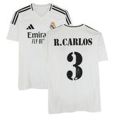 Roberto Carlos Real Madrid Autographed 2024-25 White Home Jersey BAS - Fanatics outlet