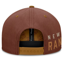 New York Rangers Fanatics Fall Leaves Acreage Snapback Hat - Brown - NHL 202565211