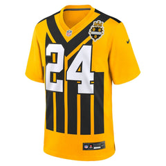 Nike Joey Porter Jr. Pittsburgh Steelers Youth Alternate 1933 Throwback Game Jersey Gold