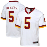 Nike Jayden Daniels Washington Commanders Youth Game Super Bowl Era Jersey White