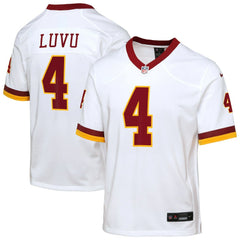 Nike Frankie Luvu Washington Commanders Youth Game Super Bowl Era Jersey White