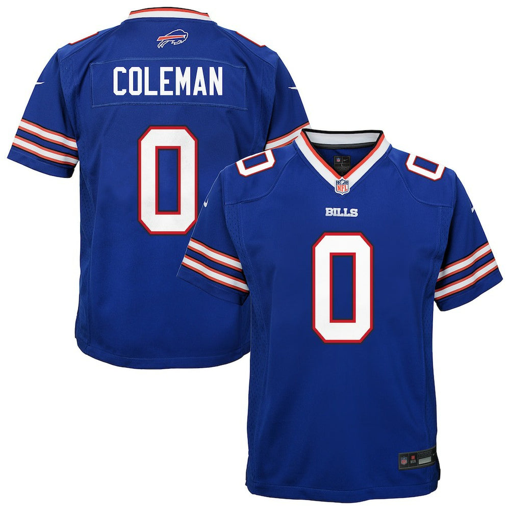 Nike Keon Coleman Buffalo Bills Youth Team Game Jersey Royal