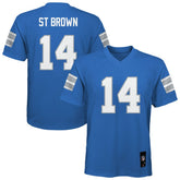Amon-Ra St. Brown Detroit Lions Outerstuff Preschool Replica Player Jersey Blue