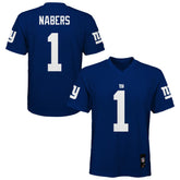 Malik Nabers New York Giants Outerstuff Preschool Replica Player Jersey Royal