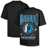 Dallas Mavericks '47 Past Champs Collection Flashbulb Foundation T-Shirt for sale Black | 47 brand