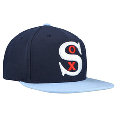 Chicago White Sox Mitchell & Ness Cooperstown Collection Basic Flip Snapback Hat - Navy - Mitchell & Ness Sale