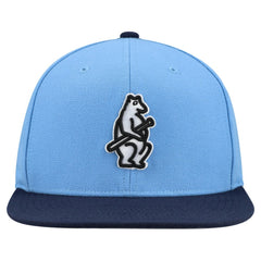 Chicago Cubs Mitchell & Ness Cooperstown Collection Basic Flip Snapback Hat - Light Blue - Mitchell & Ness Discount
