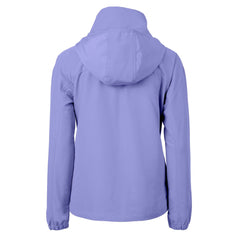 Detroit Lions Cutter & Buck Women's Charter Eco Recycled Full-Zip Jacket Purple