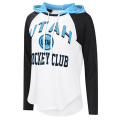 Utah Mammoth G-III 4Her by Carl Banks Women's VIP Raglan Long Sleeve Hoodie T-Shirt - White - NHL 202575908