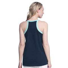 Seattle Kraken G-III 4Her by Carl Banks Women's Curveball Racerback Scoop Neck Slub Tank Top - Navy - NHL 202575932