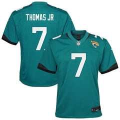 Nike Brian Thomas Jr. Jacksonville Jaguars Youth Team Game Jersey Teal