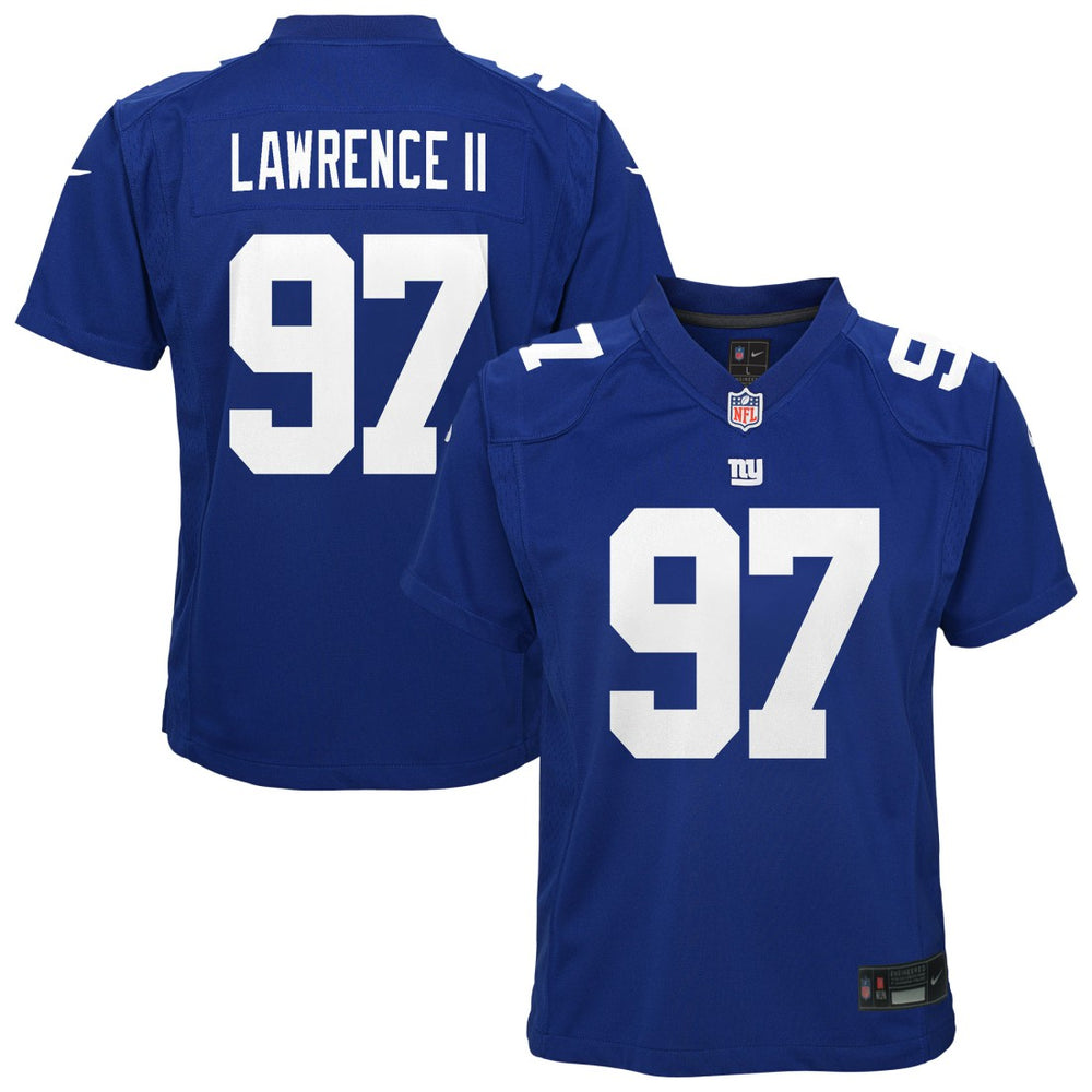 Nike Dexter Lawrence New York Giants Youth Game Jersey Royal