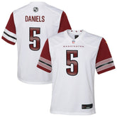 Nike Jayden Daniels Washington Commanders Youth Game Jersey White