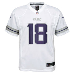 Nike Justin Jefferson Minnesota Vikings Preschool Alternate Player Game Jersey White