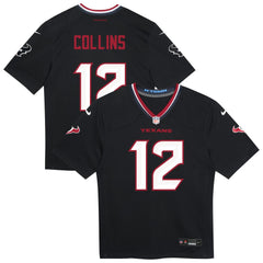 Nike Nico Collins Houston Texans Preschool Team Player Game Jersey Navy