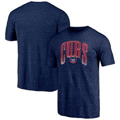 Chicago Cubs Line Corps Tri-Blend T-Shirt - Navy - MLB Online