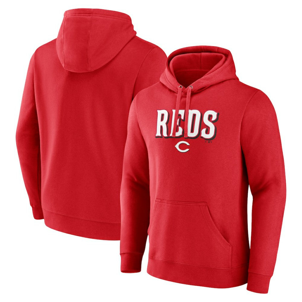 Cincinnati Reds Series Sweep Pullover Hoodie - Red - MLB Lifestyle