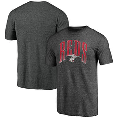 Cincinnati Reds Line Corps Tri-Blend T-Shirt - Charcoal - MLB Sale