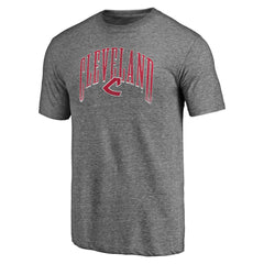 Cleveland Guardians Line Corps Tri-Blend T-Shirt - Heather Gray - MLB Sale
