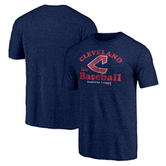 Cleveland Guardians Our Game Tri-Blend T-Shirt - Navy - MLB on Sale