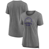 Colorado Rockies Women's Selected First Tri-Blend T-Shirt - Gray - MLB Online