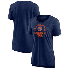Houston Astros Women's Selected First Tri-Blend T-Shirt - Navy - MLB on Sale