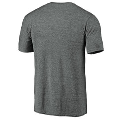 Kansas City Royals Weathered Official Logo Tri-Blend T-Shirt - Heather Gray - MLB Lifestyle