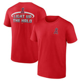 Los Angeles Angels Light Them Up T-Shirt - Red - MLB on Sale