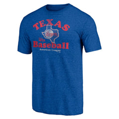 Texas Rangers Our Game Tri-Blend T-Shirt - Royal - MLB Sale