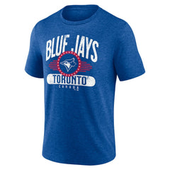 Toronto Blue Jays Badge of Honor Tri-Blend T-Shirt - Royal - MLB on Sale