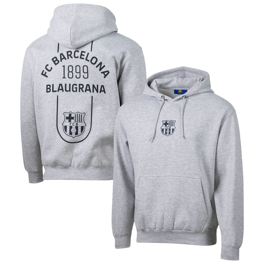 Barcelona Sport Design Sweden Youth Streetwear Relaxed Hoodie Heather Gray