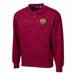 Barcelona Sport Design Sweden Retro Relaxed Fleece Sweatshirt Red