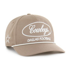 47 brand Dallas Cowboys '47 Foundational Relaxed Hitch Adjustable Hat Brown