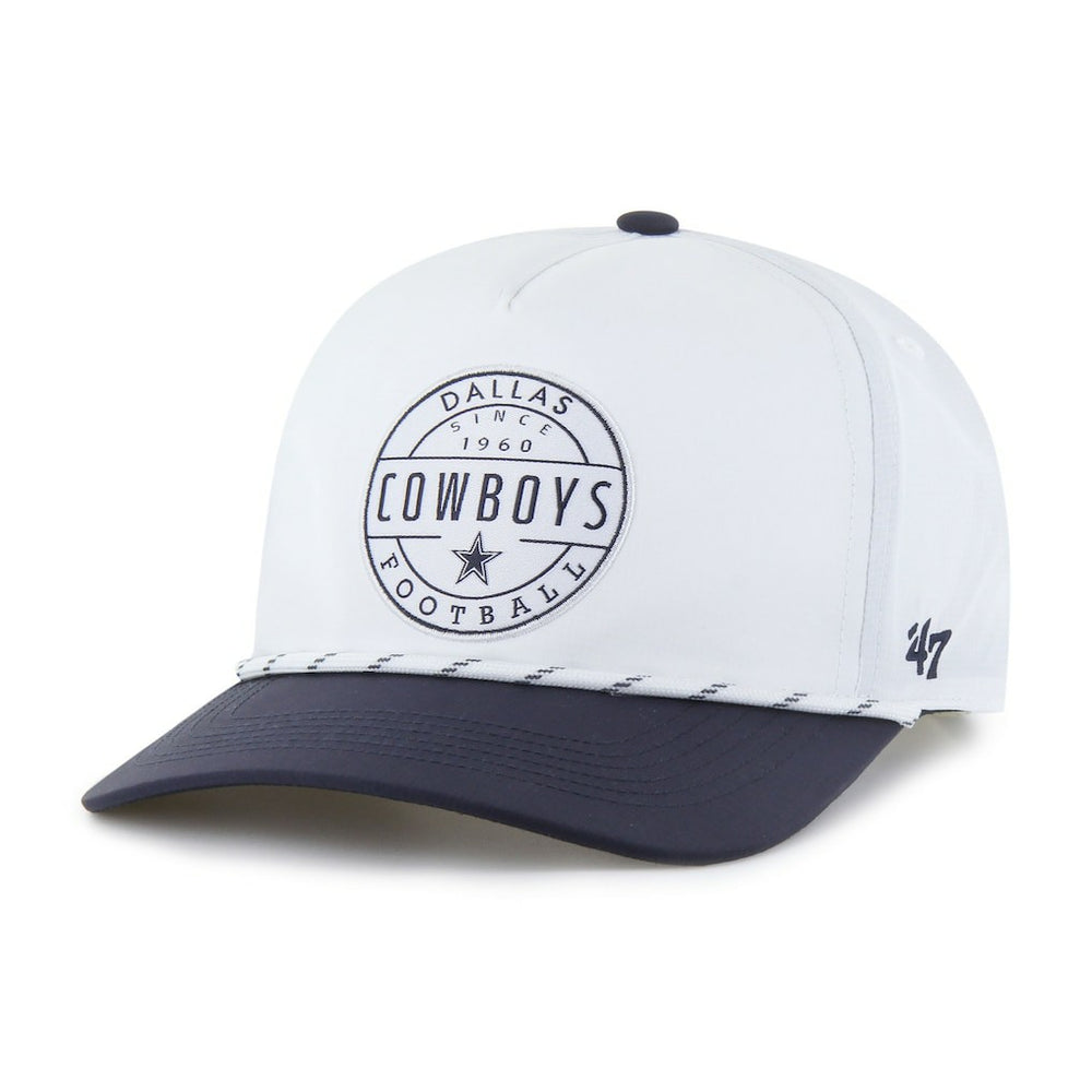 47 brand Dallas Cowboys '47 Suburbia Hitch Two-Tone Adjustable Hat White/Navy