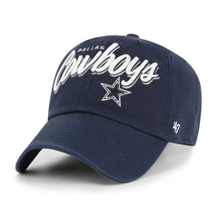 47 brand Dallas Cowboys '47 Women's Ariana Clean Up Adjustable Hat Navy