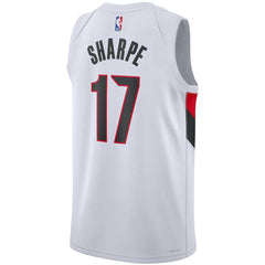 Shaedon Sharpe Portland Trail Blazers Unisex Swingman Player Jersey Association Edition White | Nike Lifestyle
